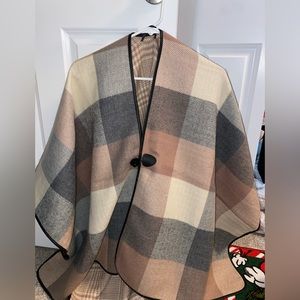 VERSONA flannel throwover